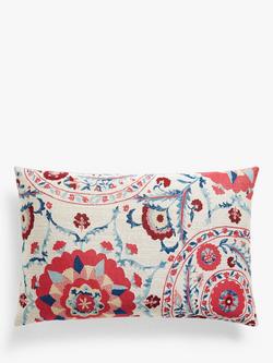 Sanderson Anthos Cushion, Red, Red