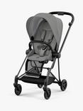 Cybex Mios Pushchair Chassis & Seat Pack Bundle, Matte Black/Soho Grey