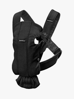 BabyBjörn Mesh Baby Mini Carrier, Black, Black