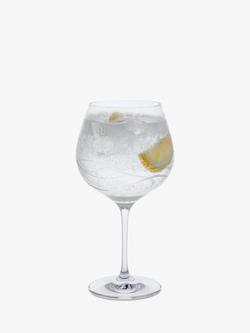 Dartington Crystal Twilight Gin Glass, Set of 2, 610ml, Clear, Clear
