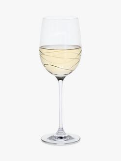 Dartington Crystal Twilight Wine Glass, Set of 2, 450ml, Clear, Clear