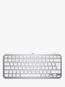 Logitech MX Keys Mini for Mac Bluetooth Wireless Keyboard, Pale Grey