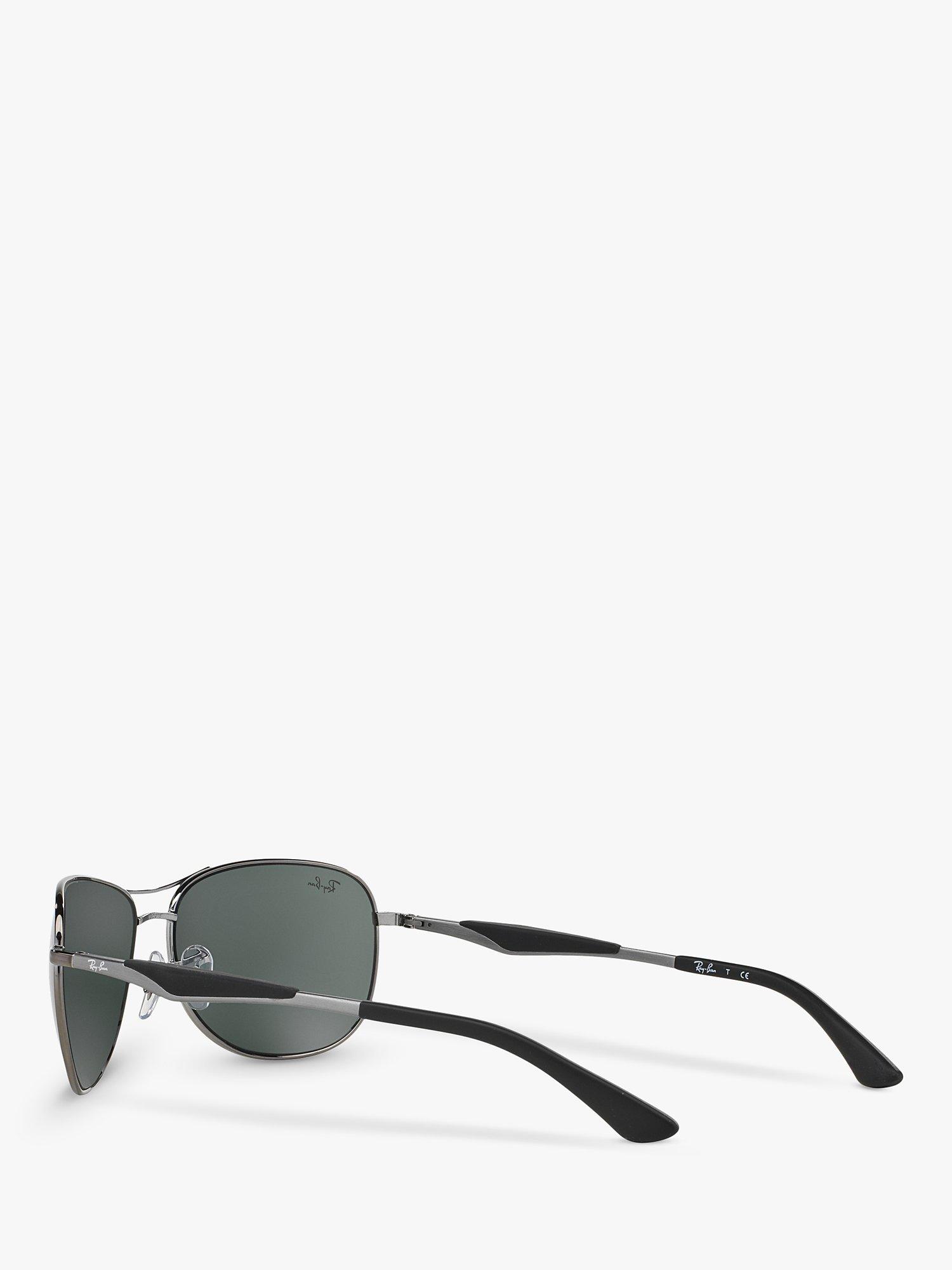 Ray Ban RB3519 59 Men s Aviator Sunglassess Gunmetal Grey