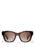 CHANEL Irregular Sunglasses CH5478 Dark Havana/Brown Gradient