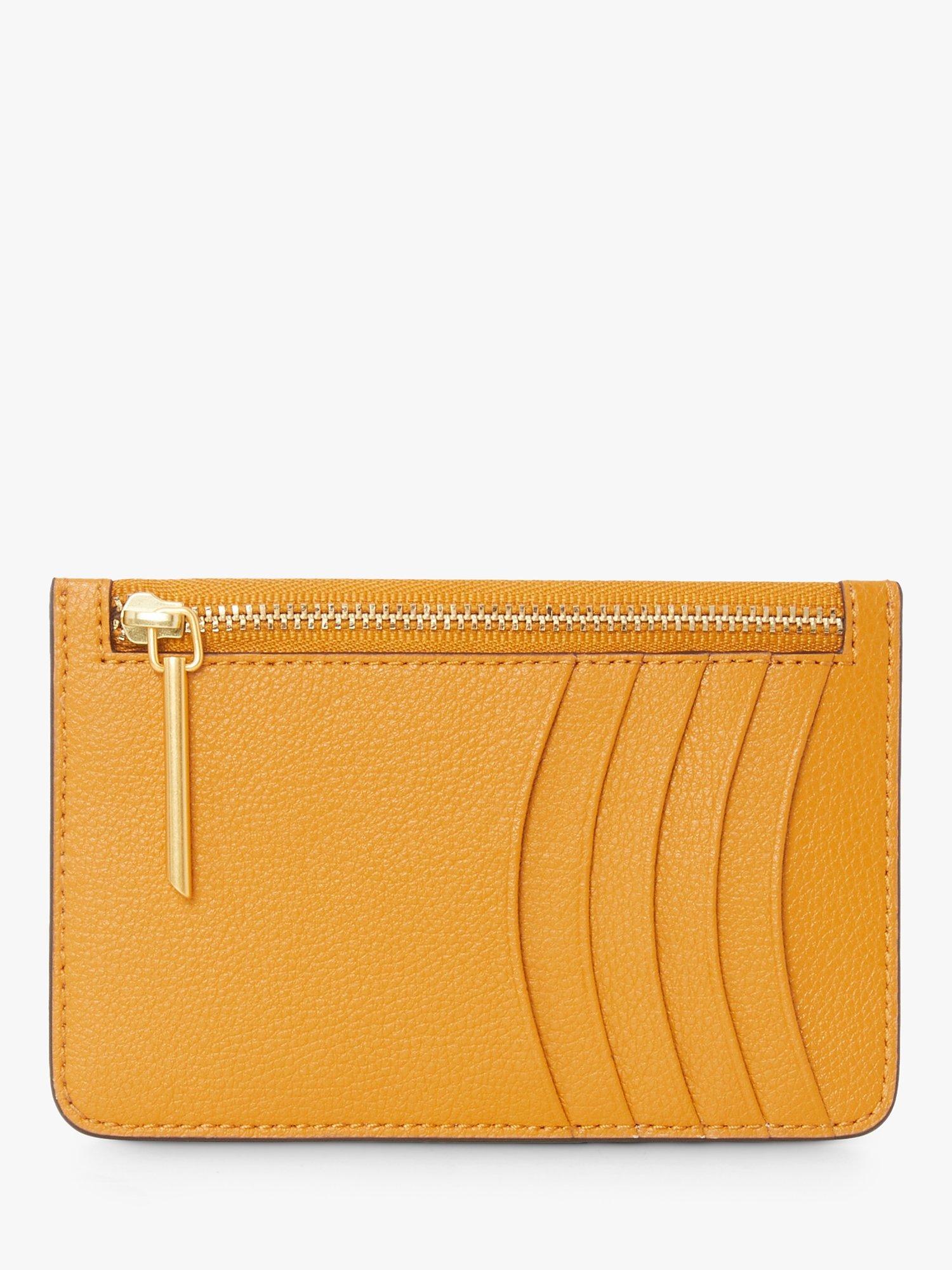 Jasper Conran London Bryn Leather Zip Card Holder