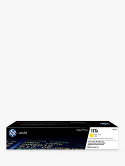HP 117A Laser Toner Cartridge, Yellow
