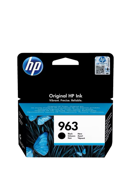 HP 963 Black Ink Cartridge, Black