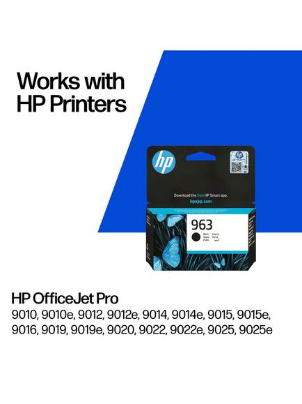 HP 963 Black Ink Cartridge - view 2, Black