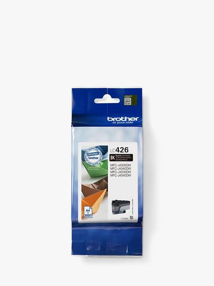Brother LC426 Ink Cartridge, Black, Black