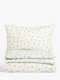John Lewis Night and Day Reversible Toddler Pure Cotton Duvet Cover & Pillowcase Set
