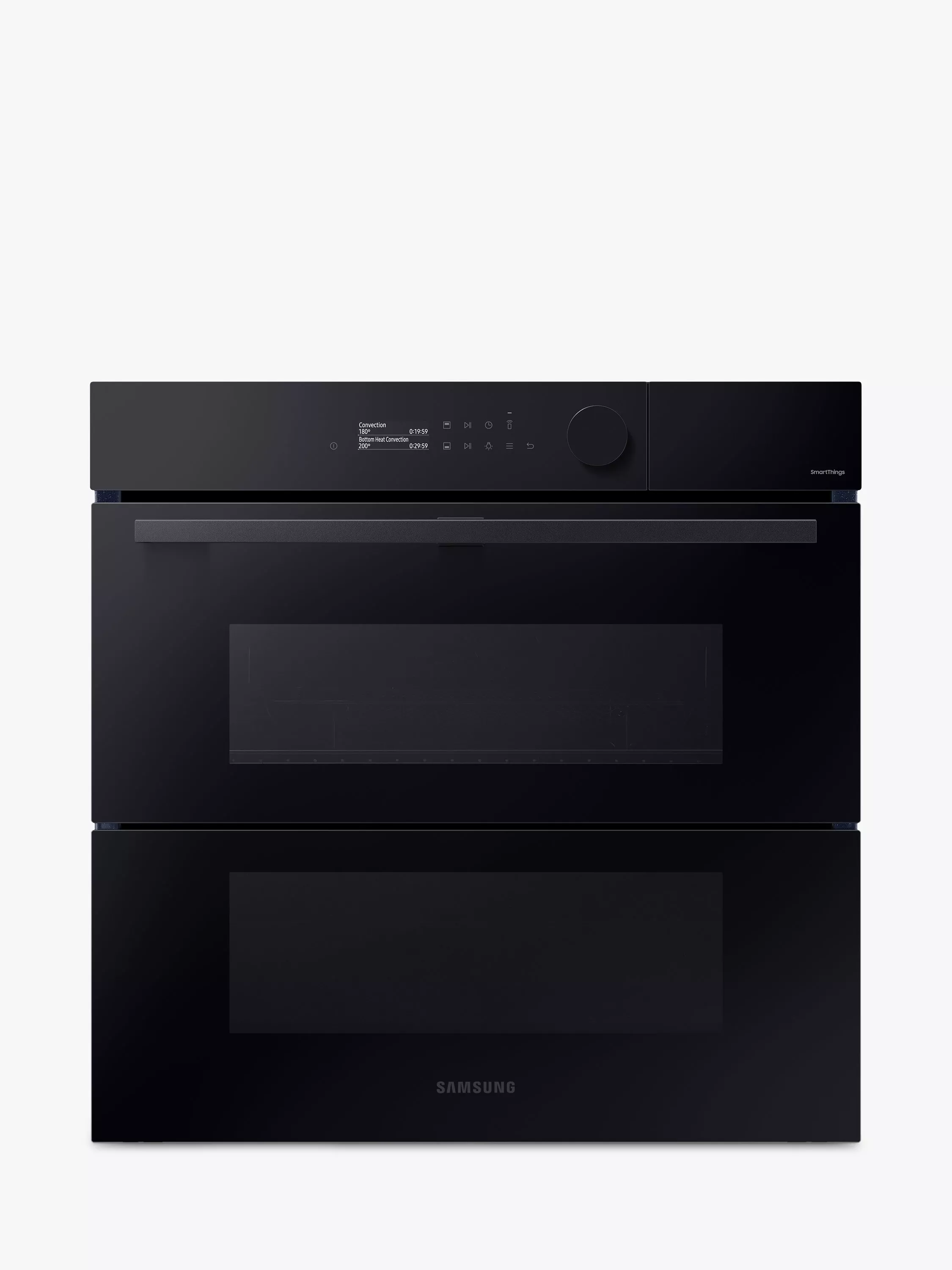 Samsung Series 5 NV7B5775XAK Dual Cook Flex Self Cleaning Single Oven with Steam Function Black