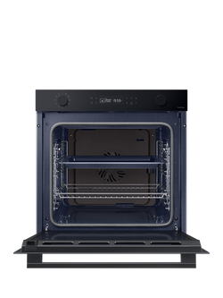 Samsung Series 4 Natural Steam NV7B41403AK/U4 Smart Single Oven, Clean Black - view 2, Clean Black