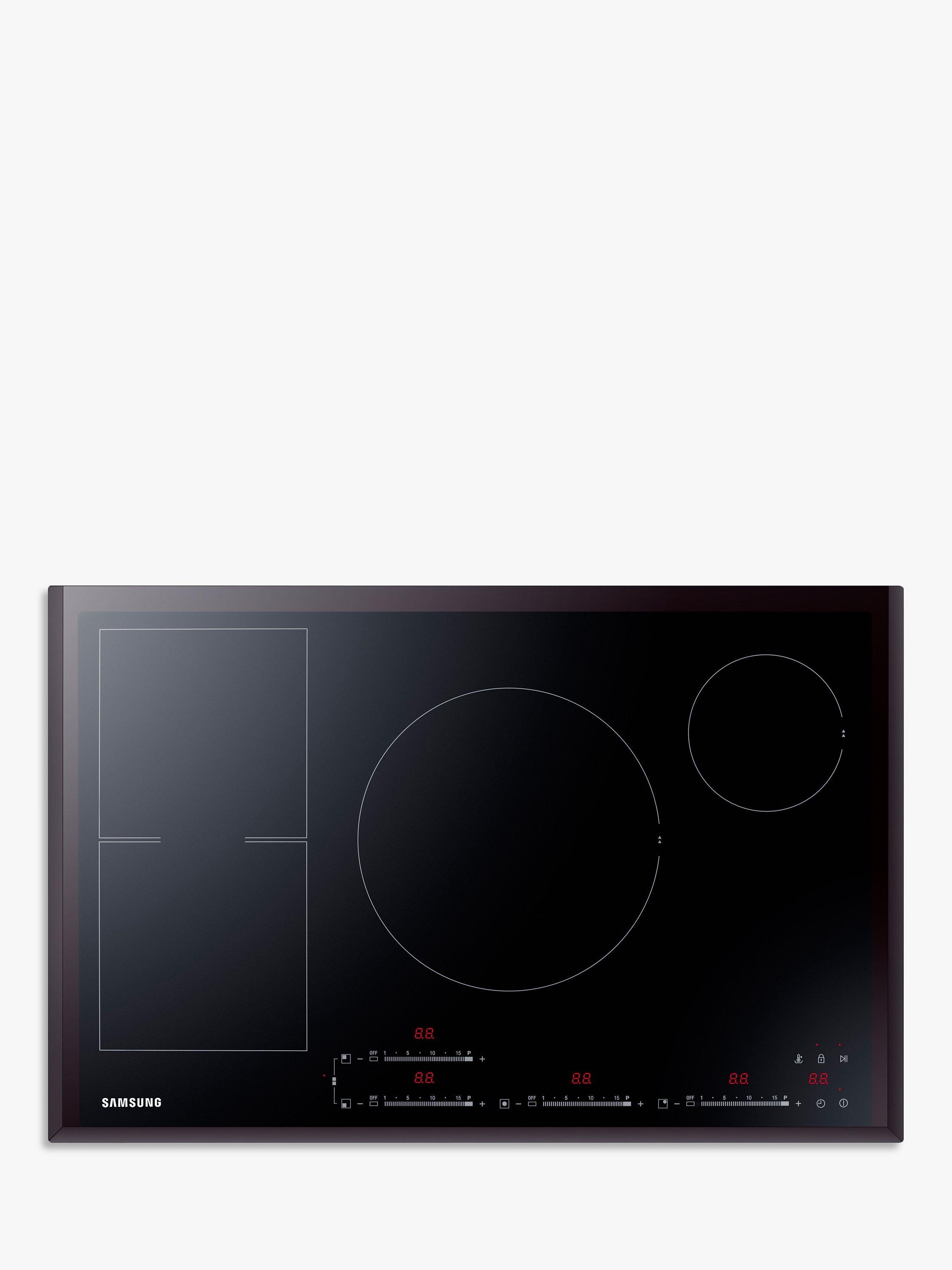 Samsung NZ84F7NC6AB 80cm Induction Hob, Black