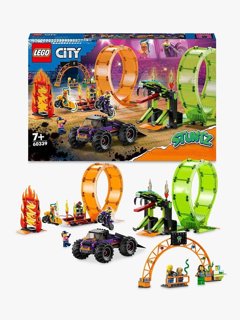 LEGO City 60339 Double Loop Stunt Arena