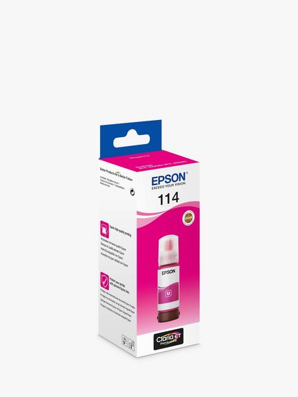 Epson EcoTank 114 Ink Bottle, Magenta