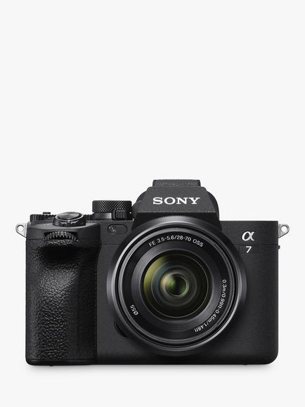 Sony a7 IV (Alpha ILCE-7M4) Compact System Camera with 28-70mm Zoom Lens, 4K Ultra HD, 33MP, Wi-Fi, Bluetooth, OLED EVF, 5-Axis Image Stabiliser & 3” Vari-Angle LCD Touch Screen, Black, Black