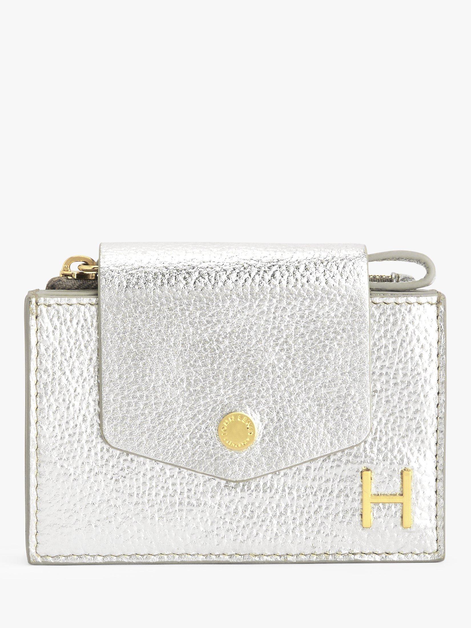 John Lewis Alphabet Concertina Leather Card Holder