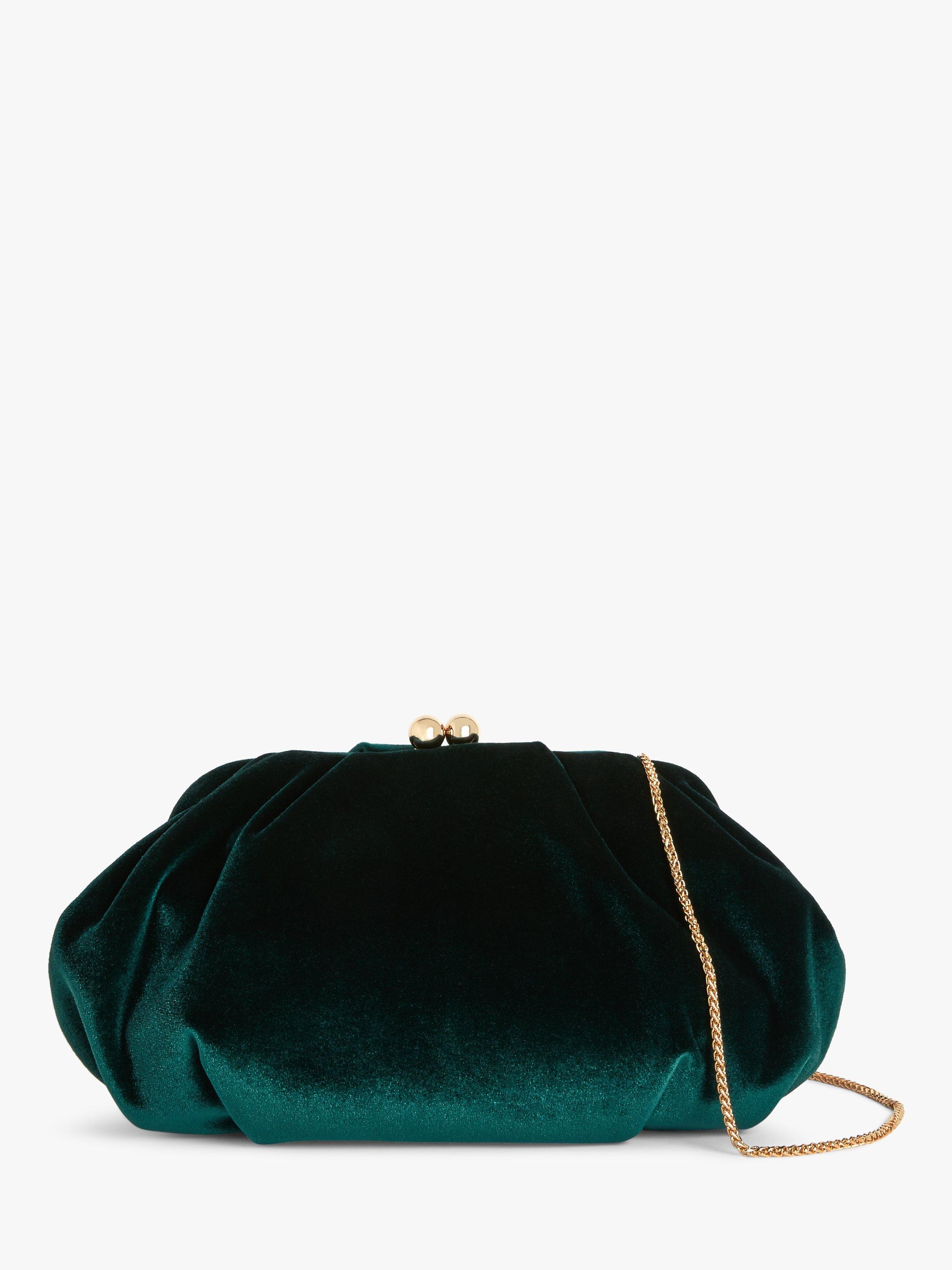 John Lewis Velvet Soft Clutch Bag
