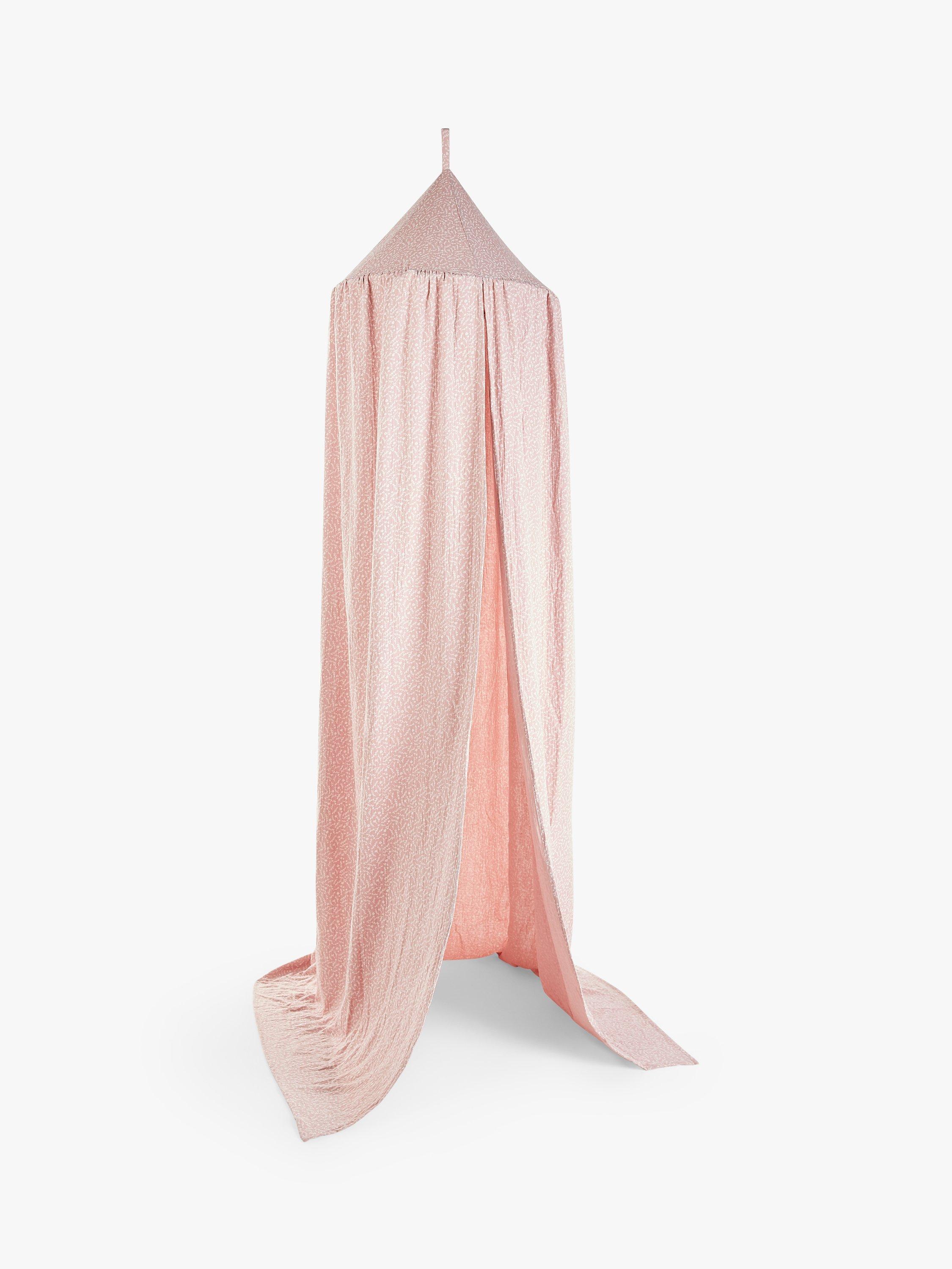 John Lewis Prairie Rowan Cotton Muslin Canopy, Multi