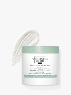 Christophe Robin Hydrating Cream Scrub with Aloe Vera, 250ml, 