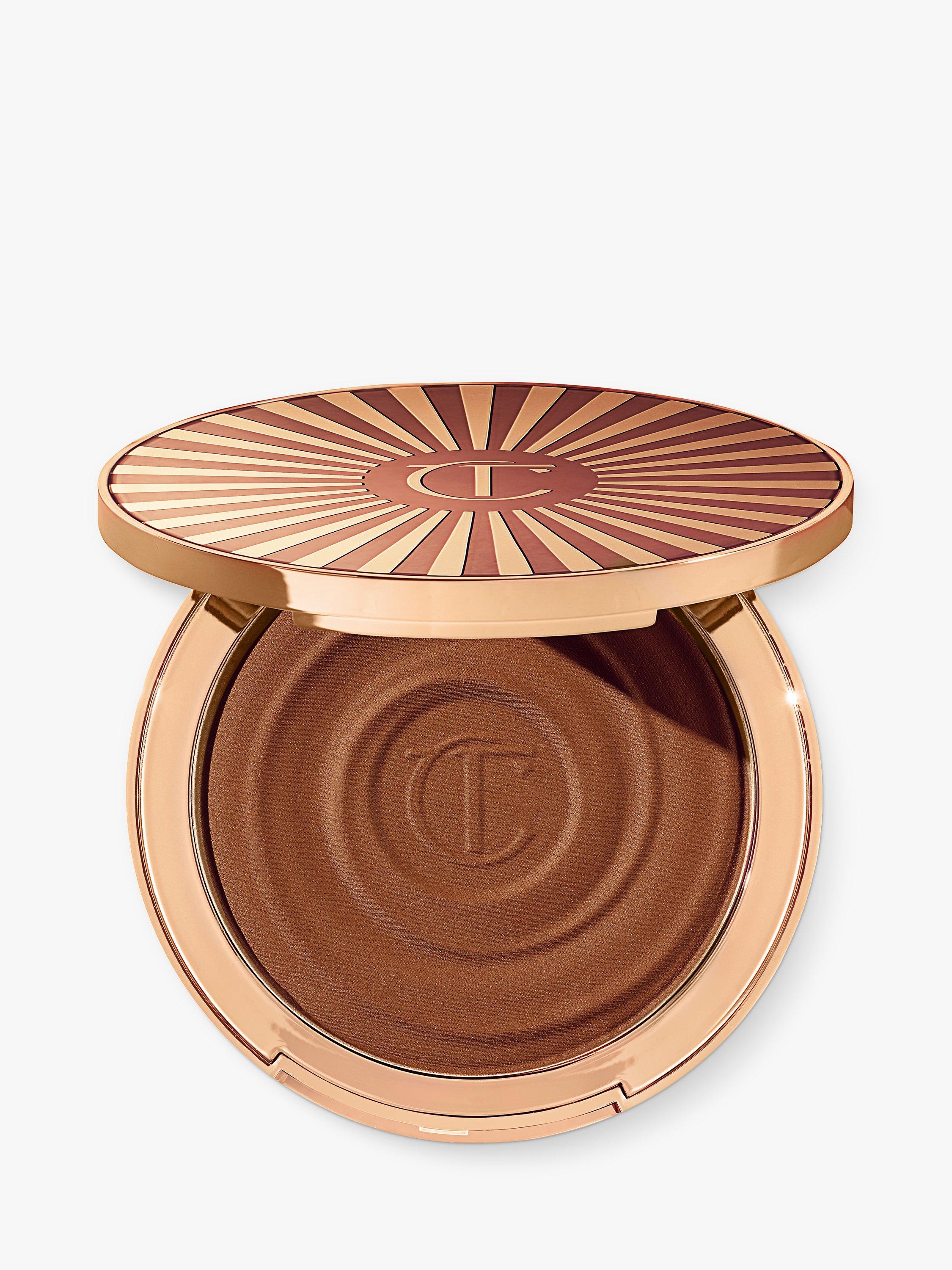 Product image 1 of 9, which shows Charlotte Tilbury Beautiful Skin Sun-Kissed Glow Bronzer, 3 Tan