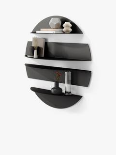 Umbra Solis Metal Wall Shelves, 76cm, Black