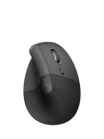 Logitech Lift Wireless Vertical Ergonomic Mouse, Graphite