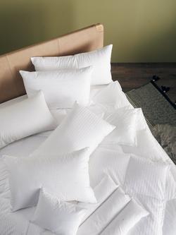 John Lewis Natural Collection Supreme Goose Down with Goose Feather Core Pillow, Firm (5), White