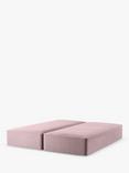 John Lewis Pocket Sprung Divan Base, Super King Size, Deep Velvet Heather