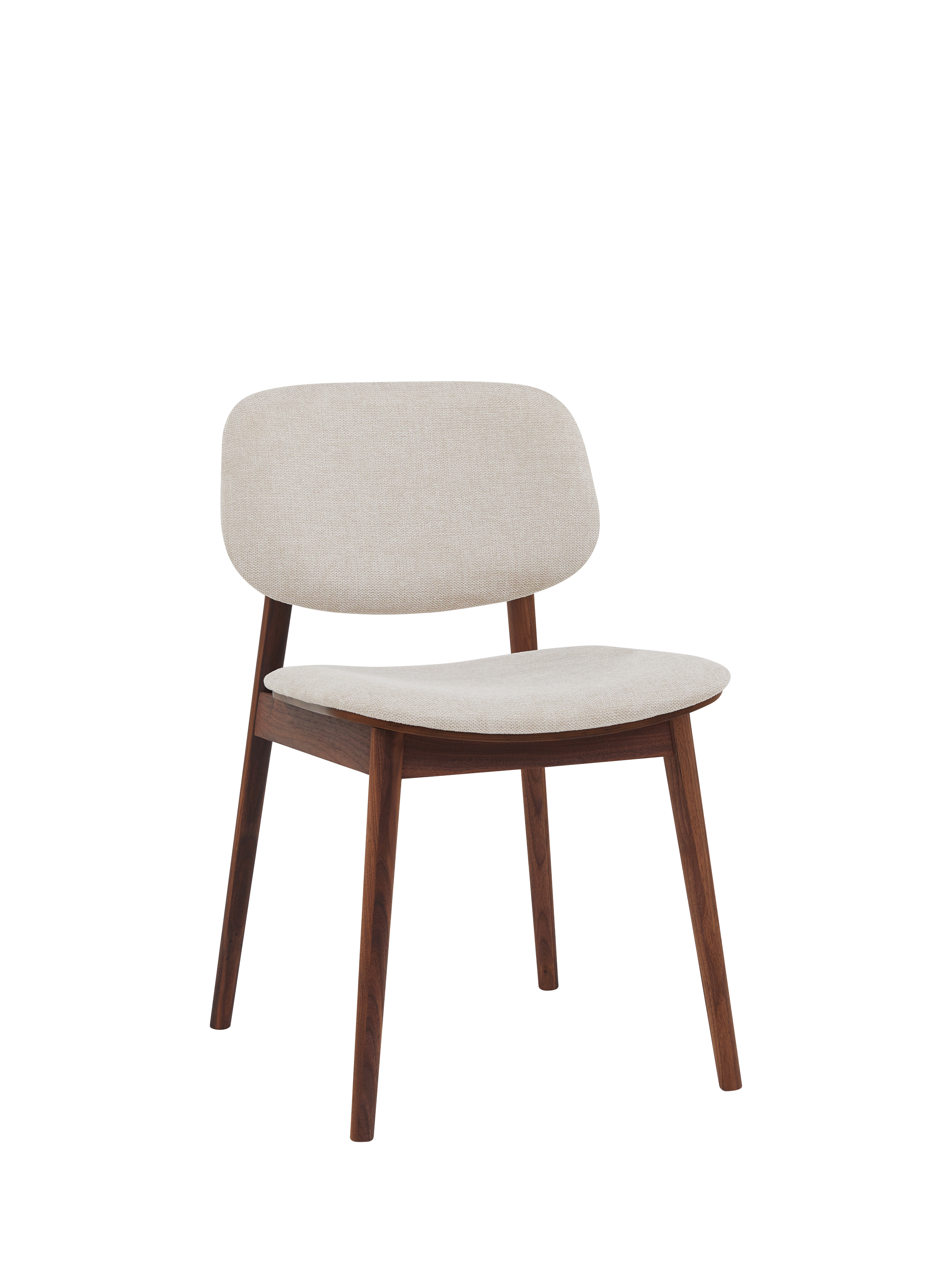 John Lewis Cara Dining Chair Natural American Black Walnut