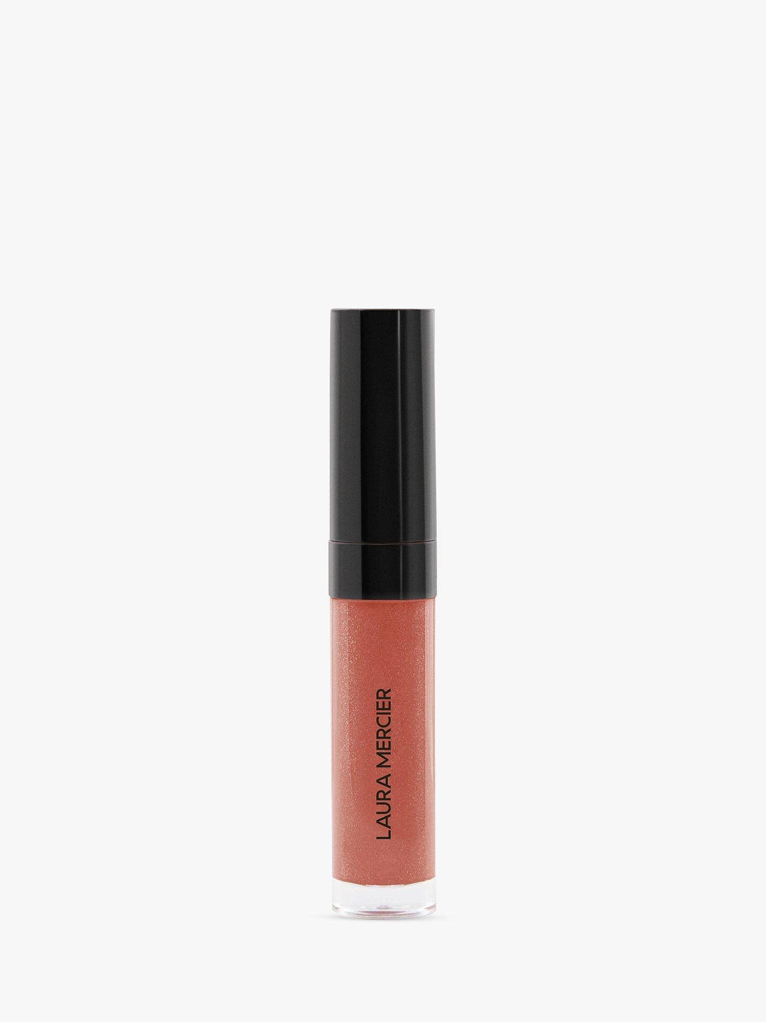 Product image 1 of 7, which shows Laura Mercier Lip Glacé Hydrating Balm Gloss, 60 Crème Caramel
