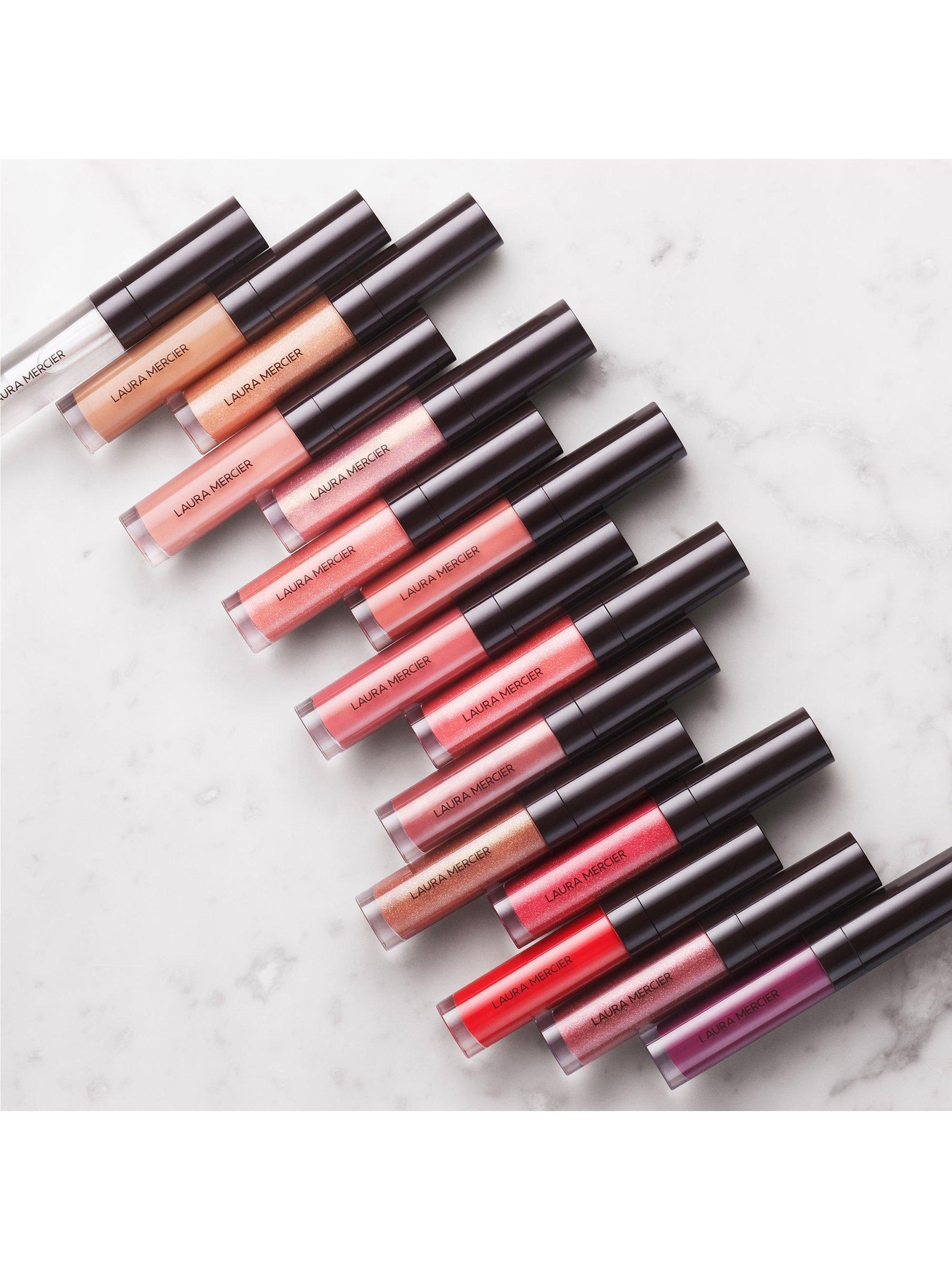 Product image 7 of 7, which shows Laura Mercier Lip Glacé Hydrating Balm Gloss, 60 Crème Caramel