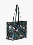 Sara Miller Lemur Print Large Tote Bag