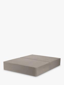 John Lewis Pocket Sprung Divan Base, King Size, Deep Velvet Steel