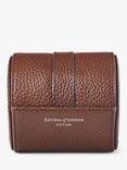 Aspinal of London Pebble Leather Travel Watch Roll