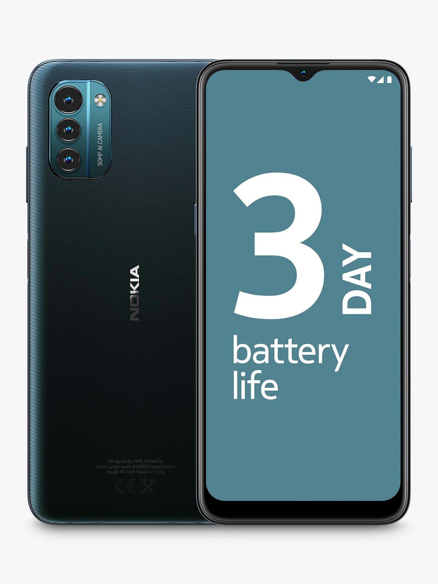 Nokia G21 Smartphone, Android, 4GB RAM, 6.5”, 4G LTE, SIM Free, 64GB