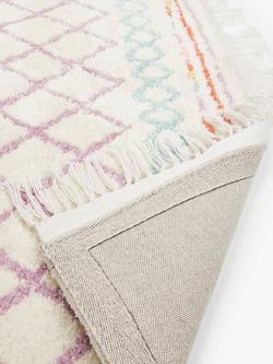 John Lewis Colourful Berber Rug, 120 x 180cm - view 2, Multi