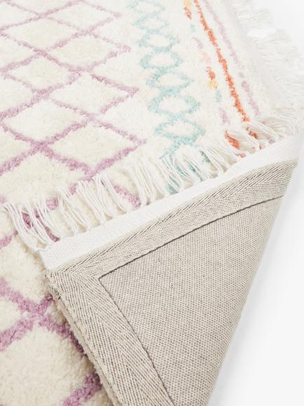 John Lewis Colourful Berber Rug, 120 x 180cm - view 2, Multi