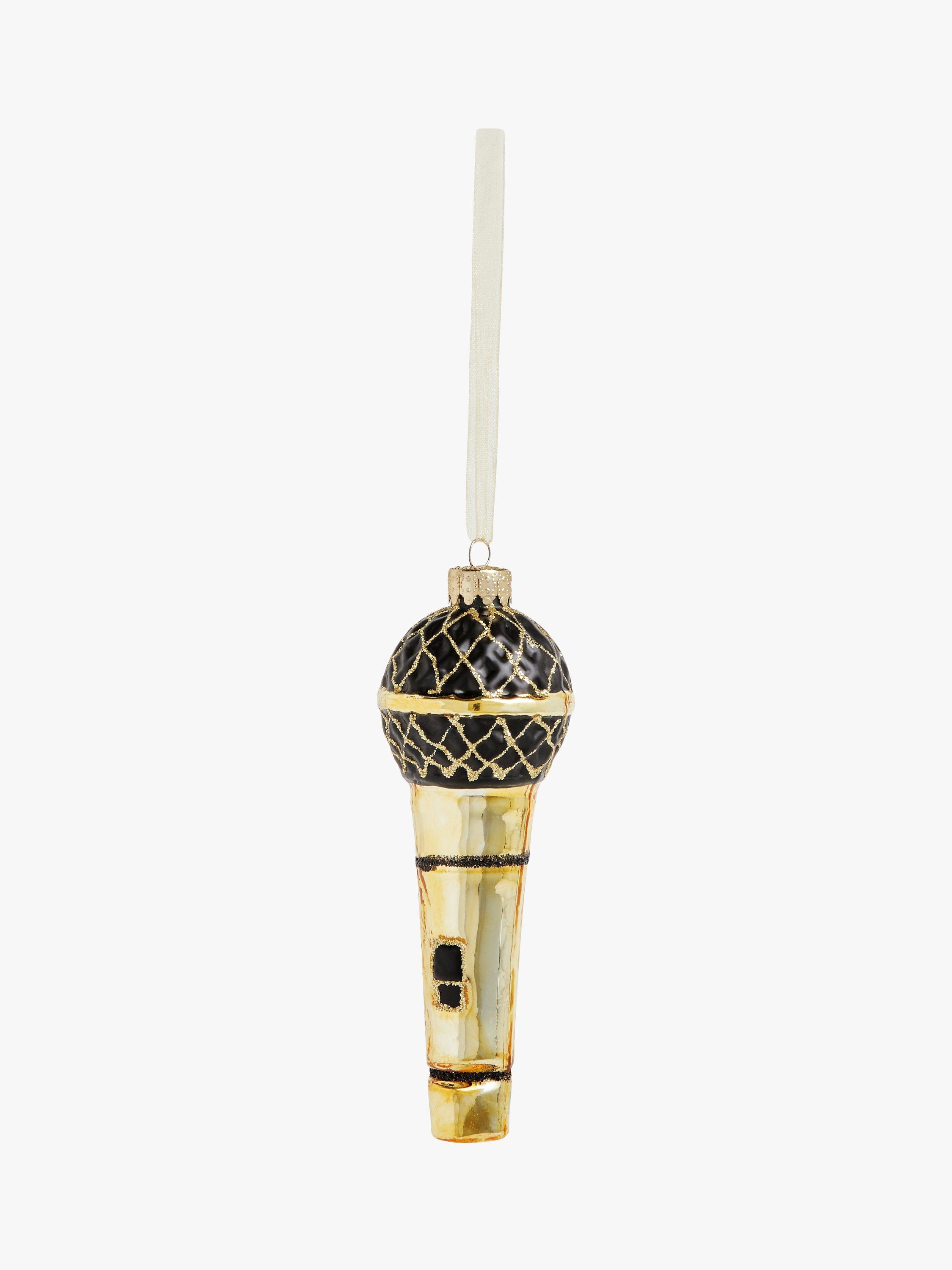 John Lewis Nightlife Microphone Bauble