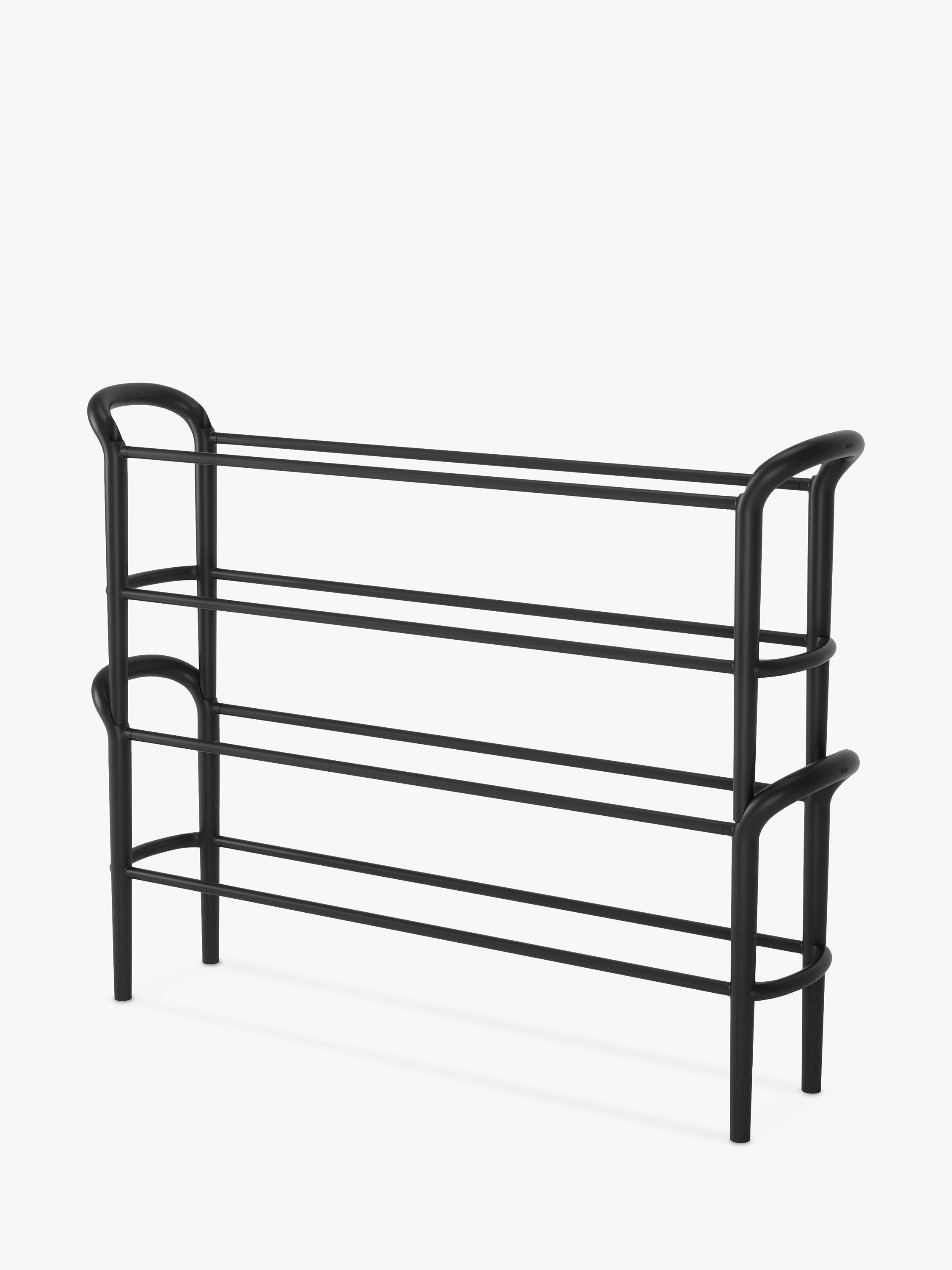 Umbra Shoestack Shoe Rack, Black, Set of 2