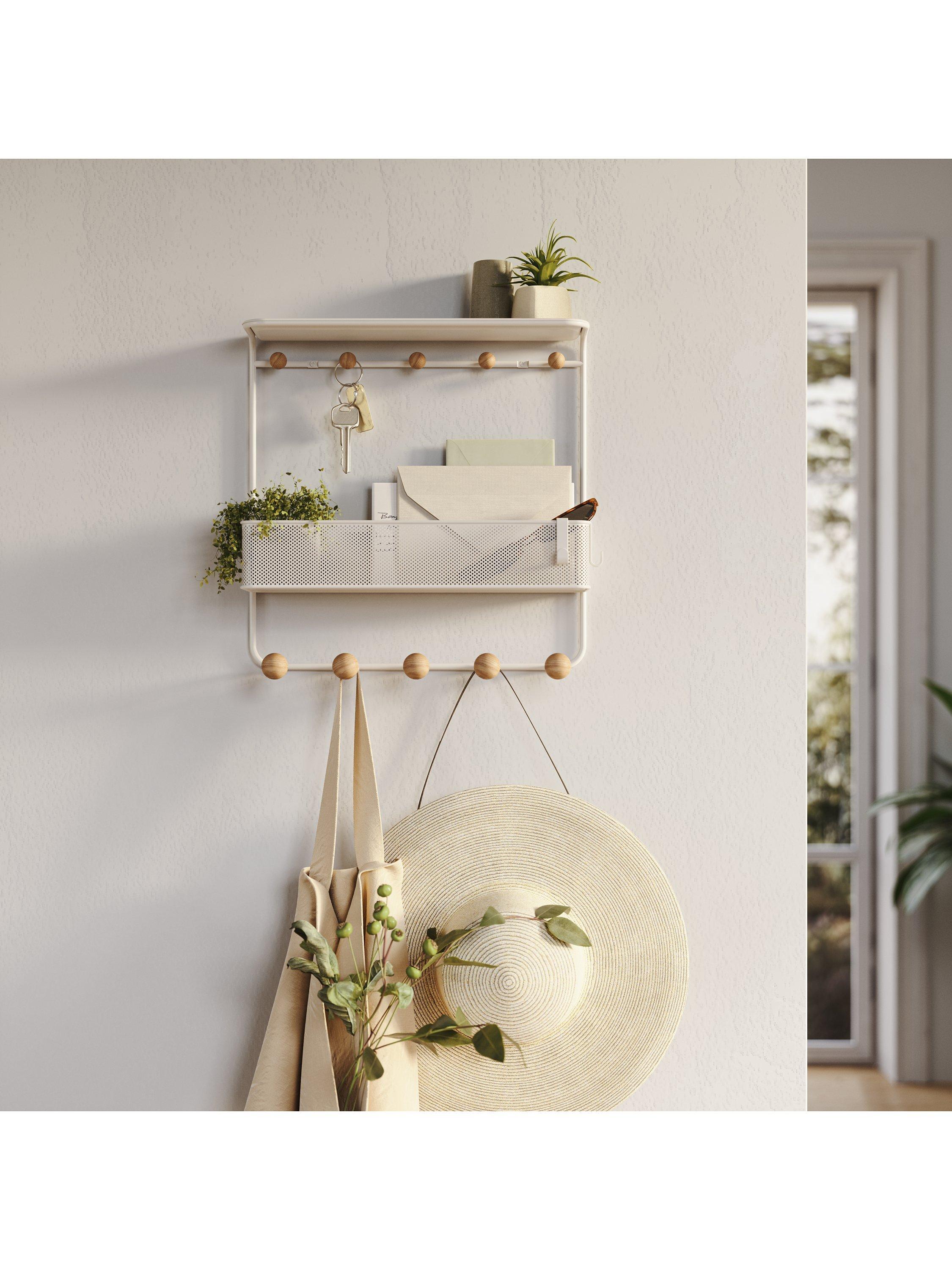 Umbra Estique Storage Shelf, White