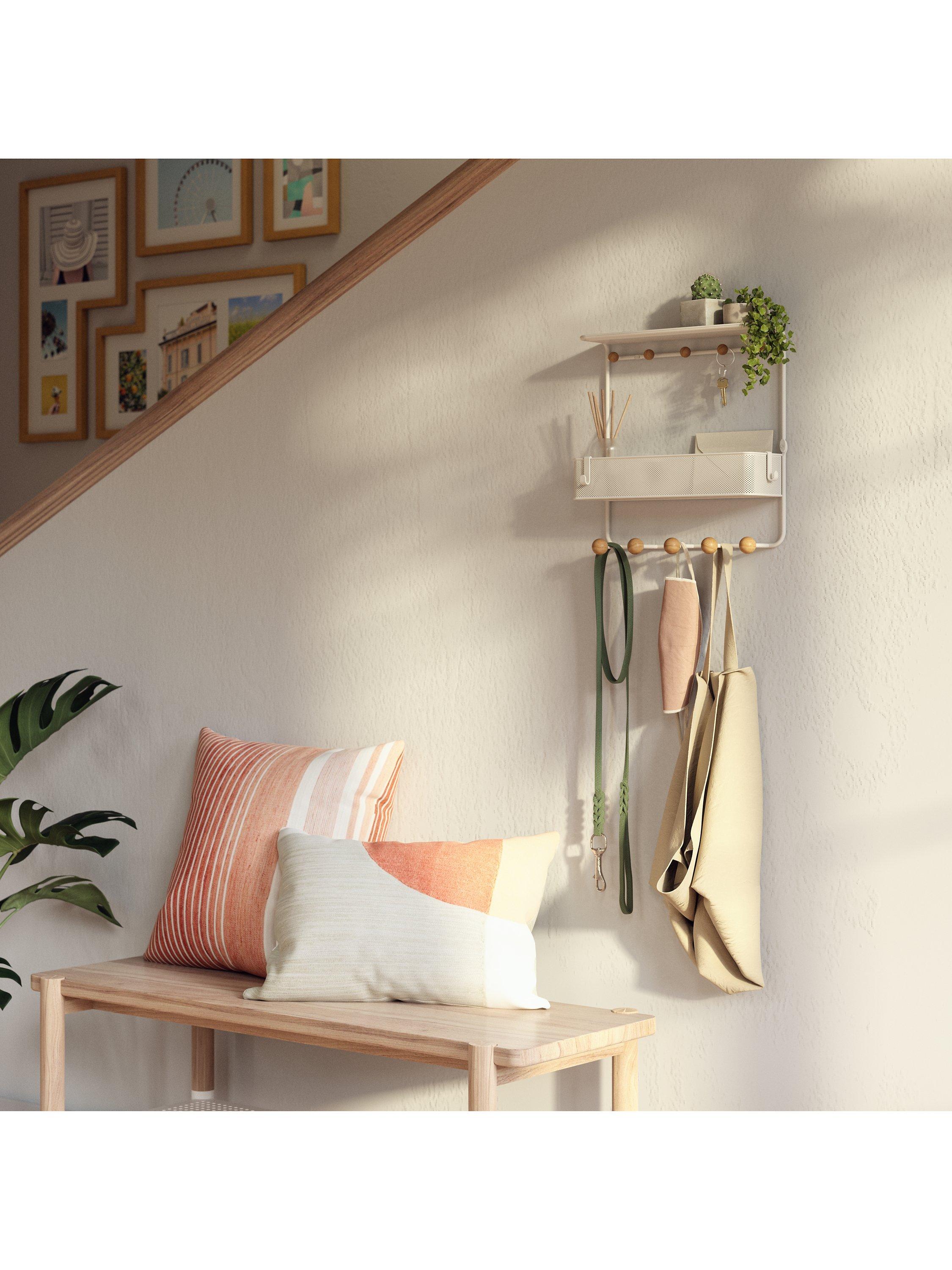 Umbra Estique Storage Shelf, White