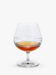 Dartington Crystal Twilight Stemmed Brandy Glass, Set of 2, 400ml, Clear