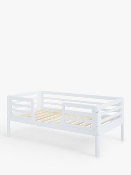 John Lewis Iver Toddler Bed, White