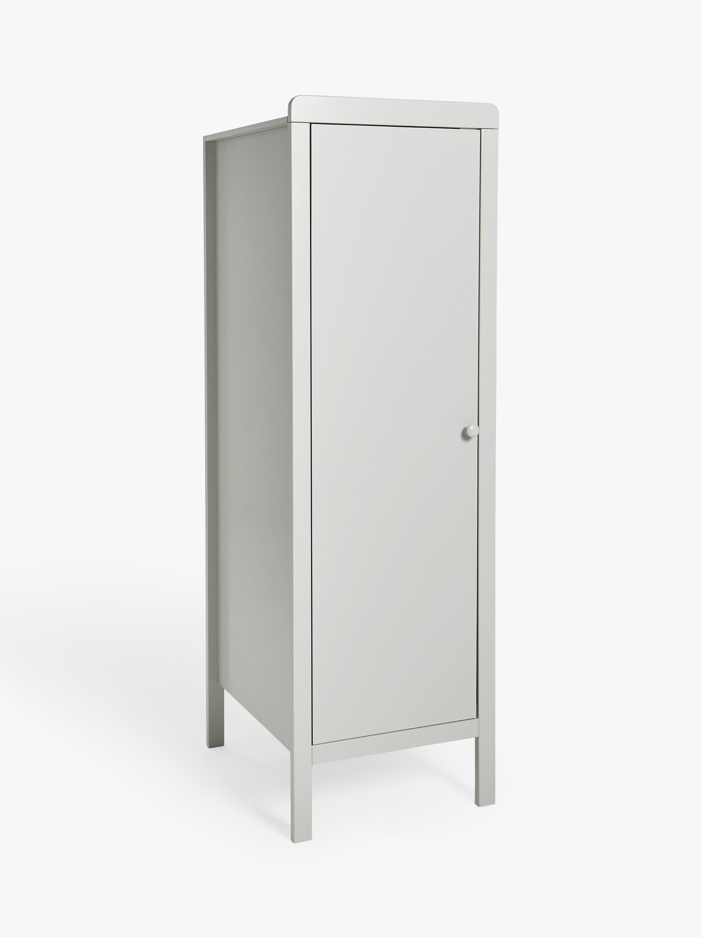 John Lewis ANYDAY Elementary Single Wardrobe, Grey