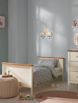 John Lewis Avery Convertible Cotbed - view 2, Cream/Natural