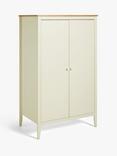 John Lewis Avery Double Wardrobe, Natural/Cream