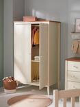 John Lewis Avery Double Wardrobe, Natural/Cream