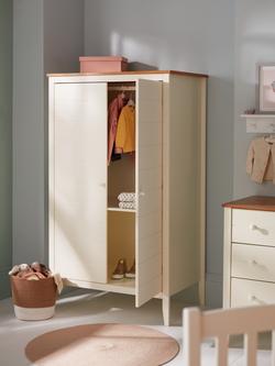 John Lewis Avery Double Wardrobe, Natural/Cream - view 2, Cream/Natural