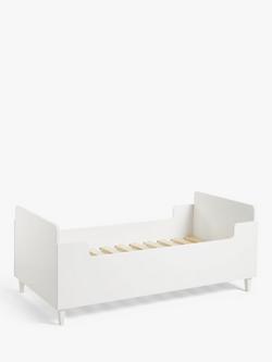 John Lewis Leon Toddler Bed - view 2, White